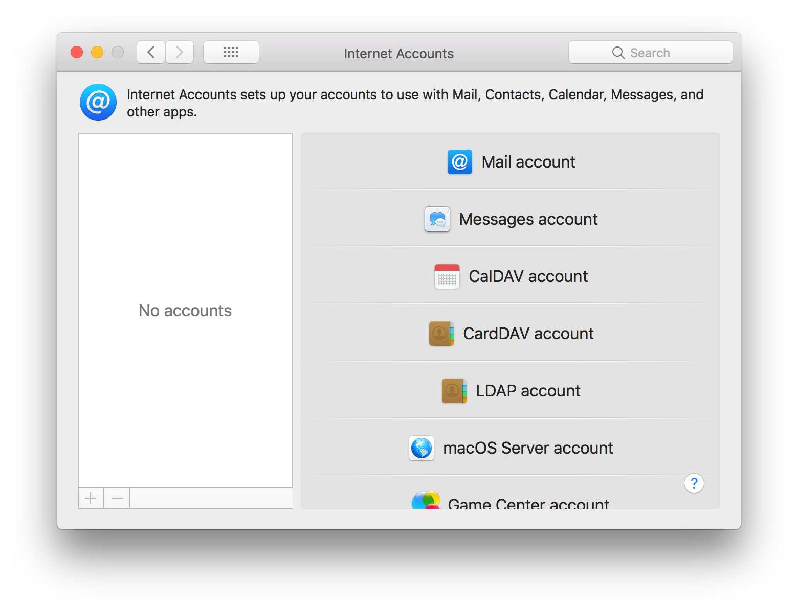 Báza znalostí / Návod / Manuálne nastavenie účtu elektronickej pošty pre Mail (Apple macOS)